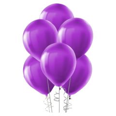 Toptan Pastel Mor Renk Lateks Balon