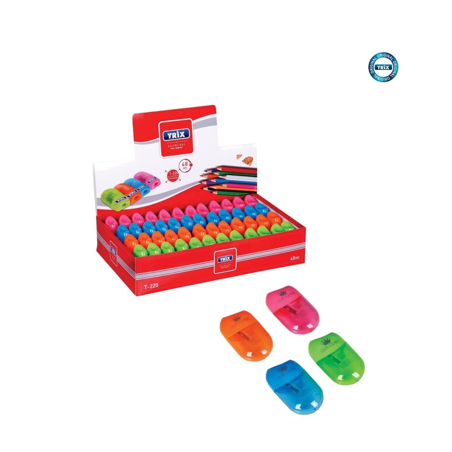 Toptan Trix Oval Kalemtıraş