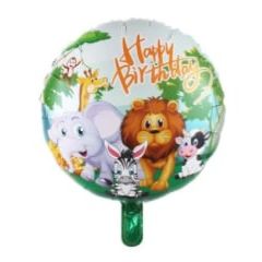 Toptan Folyo Balon Yuvarlak Safari Model