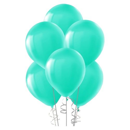 Toptan Pastel Su Yeşil Renk Lateks Balon
