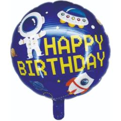 Toptan Folyo Balon Yuvarlak Uzay  Model