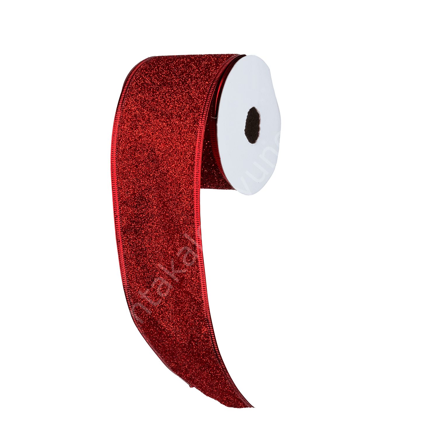 Toptan Kurdele Simli Kırmızı 6 Cm 270 Cm