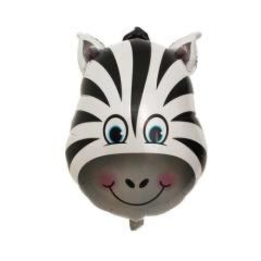 Toptan Folyo Balon Zebra Kafa Model