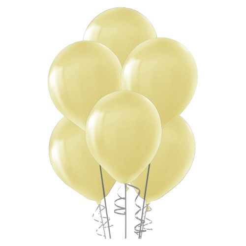 Toptan Pastel Vanilya Renk Lateks Balon