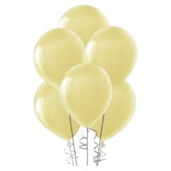 Toptan Pastel Vanilya Renk Lateks Balon