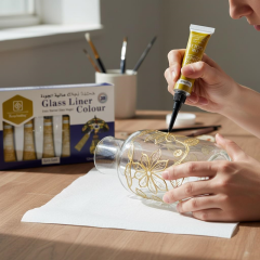 Toptan Contour Paste Cam Kontürü - Gold