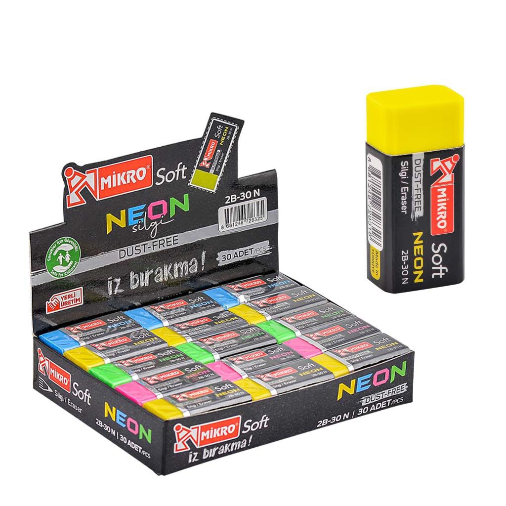 Toptan Mikro Neon Silgi 2B-24N
