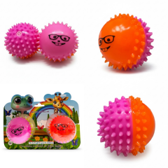 Toptan Renkli Ses Çıkaran Zıp Zıp Top 2'Li Set