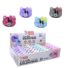 Toptan Mikro MK-4050 Kalemtraş Cute Kitty