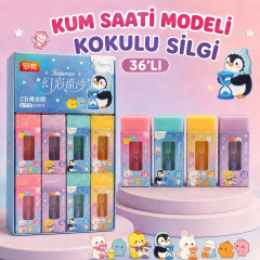 Toptan Kum Saati Model Kokulu Silgi