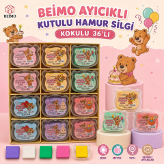 Toptan Ayıcıklı Kutulu Hamur Silgi
