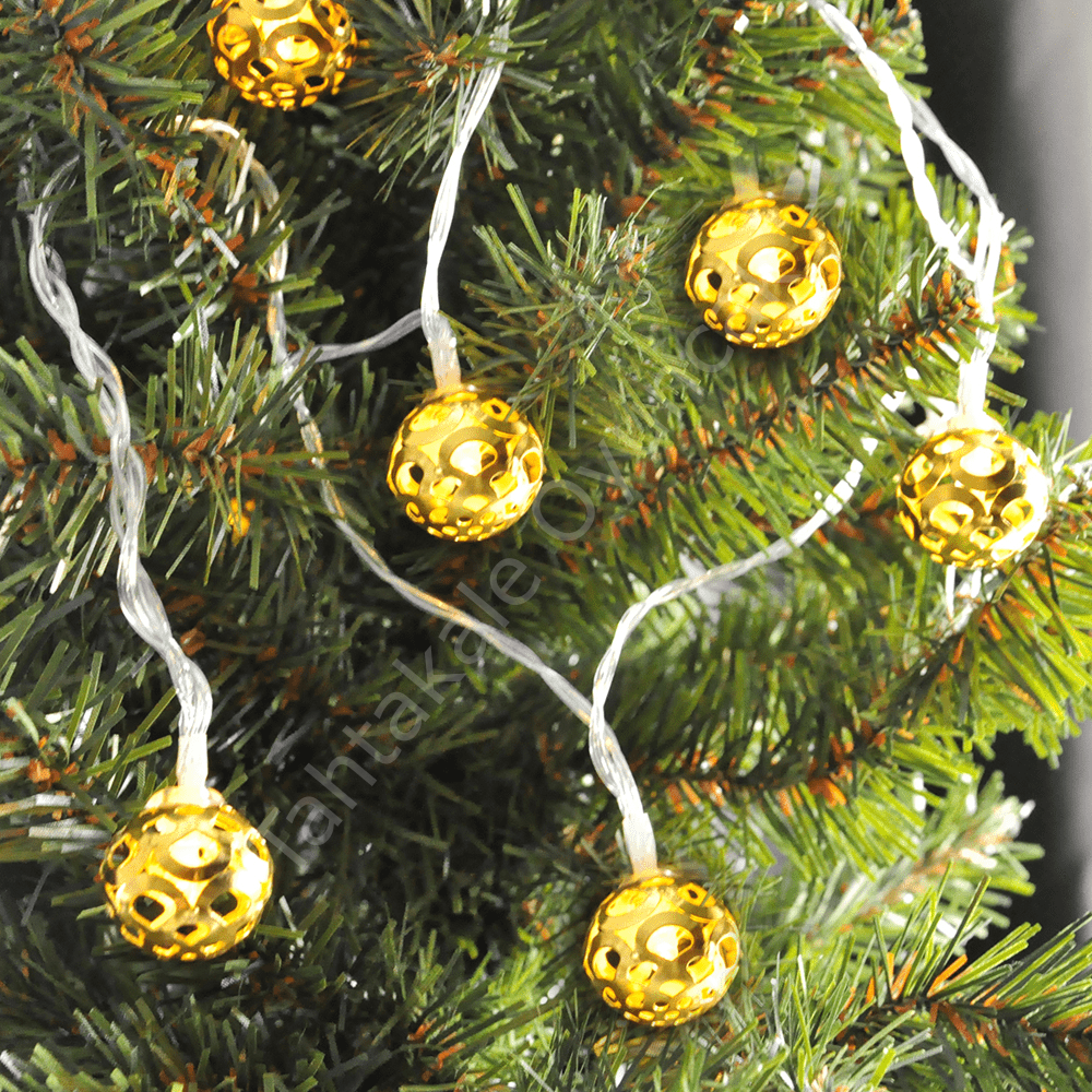 Toptan Pilli Led Işık 3m Küre