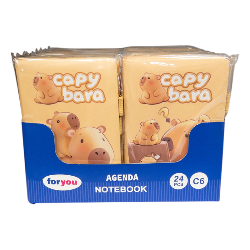 Toptan For You Not Defteri 11x16 Capy Bara