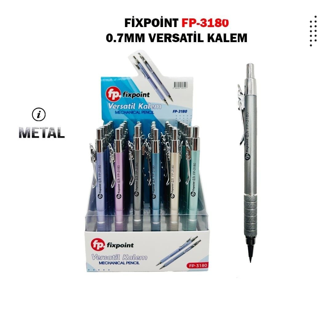 Toptan Metal Versatil Kalem Fixpoint 3180