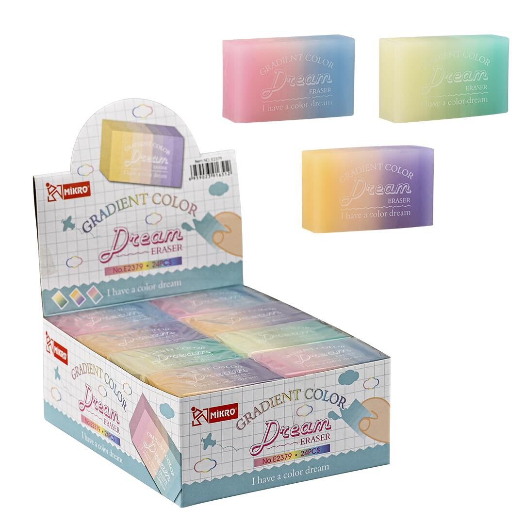 Toptan Mikro Gradient Color Silgi