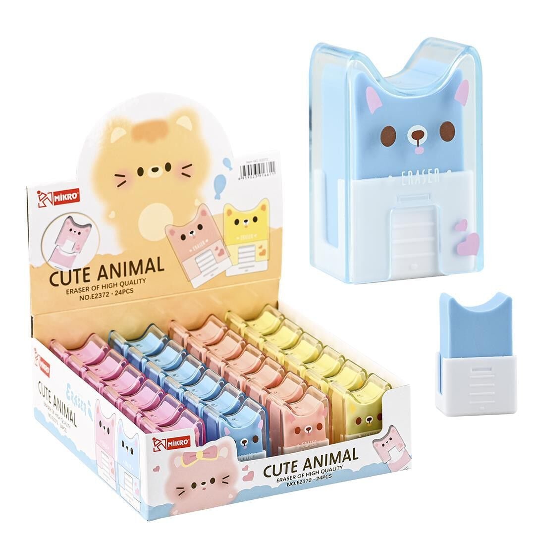 Toptan Mikro Cute Animal Silgi