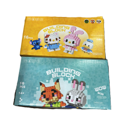 Toptan Oyuncak Bricks Lego Tavşan Tilki