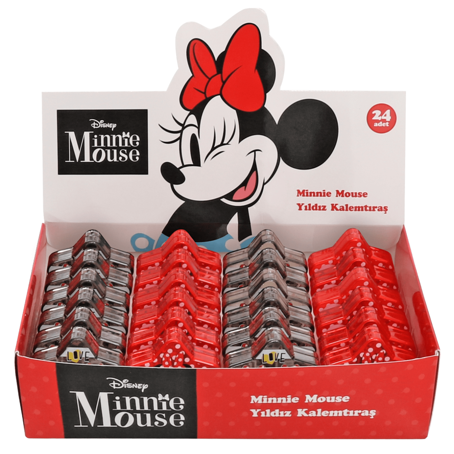 Toptan Minnie Mouse Yıldız Kalemtıraş