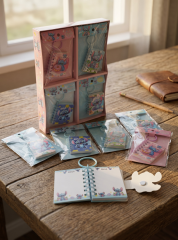 Toptan Stitch Anahtarlıklı Mini Not Defteri
