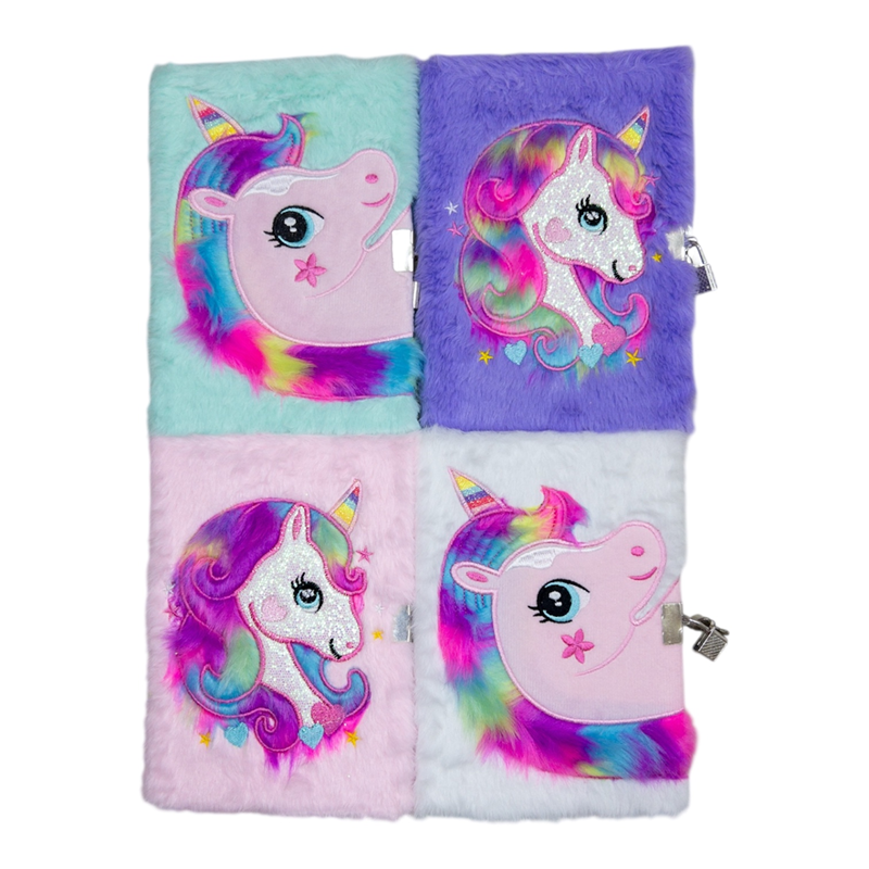 Toptan Kilitli Hatıra Defteri Unicorn