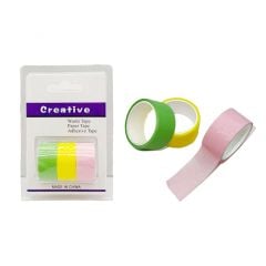 Toptan Kırtasiye 3'lü Simli Bant