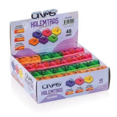 Toptan Onas Çiftli Kapaklı Kalemtraş