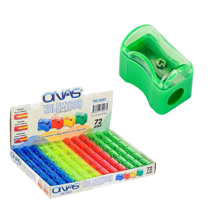 Toptan Onas Kapaklı Kalemtraş