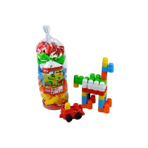 Toptan Plastik 70 Parça Zeka Geliştirici Bloklar