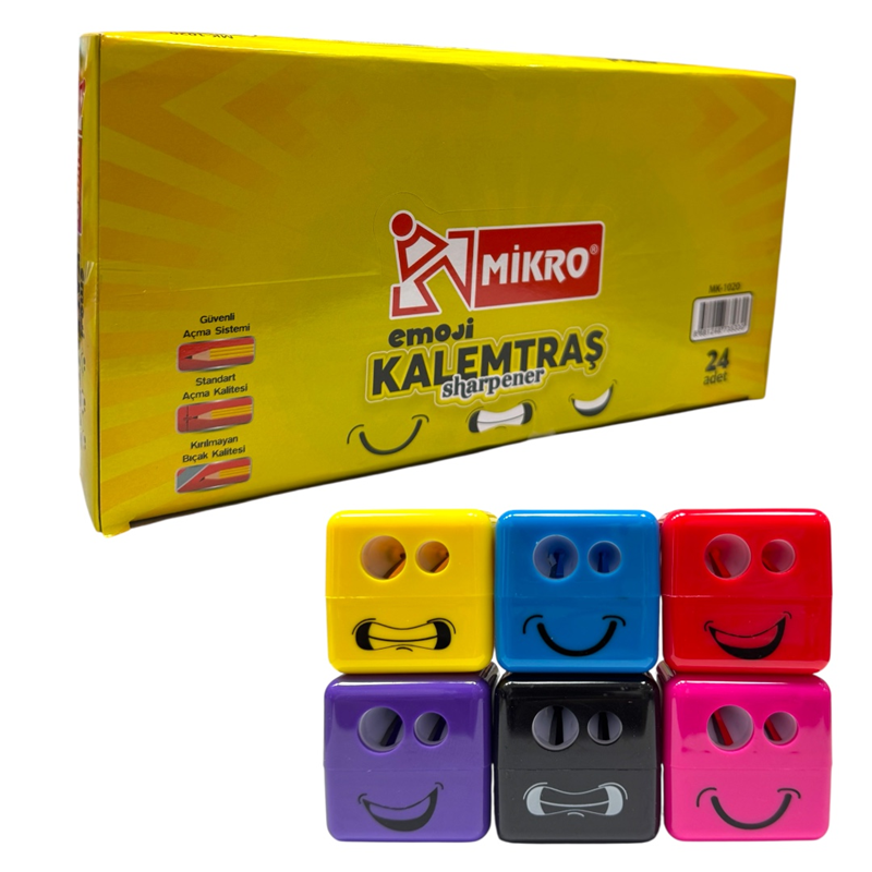 Toptan Mikro Emoji Kalemtraş