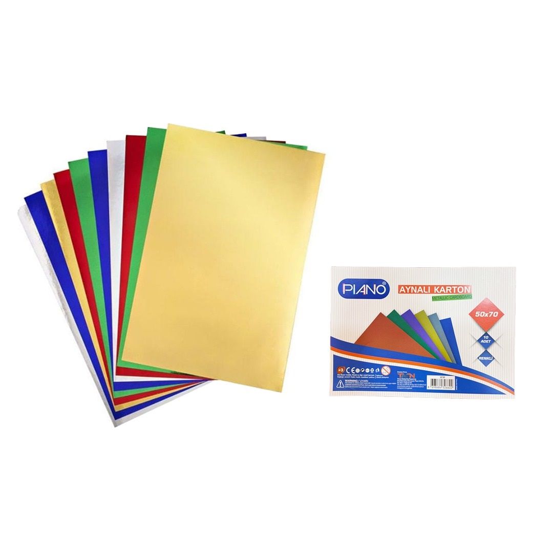 Toptan Kırtasiye Aynalı Karton 50 x 70