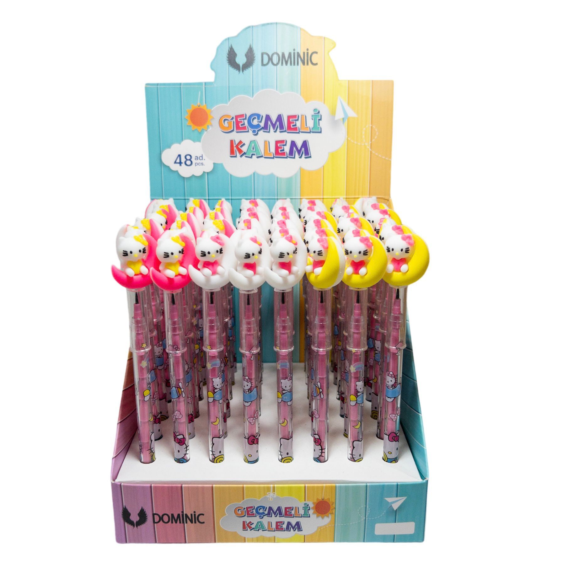 Toptan Kırtasiye Geçmeli Kalem Hello Kitty