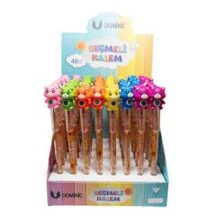 Toptan Kırtasiye Geçmeli Kalem Ayıcık