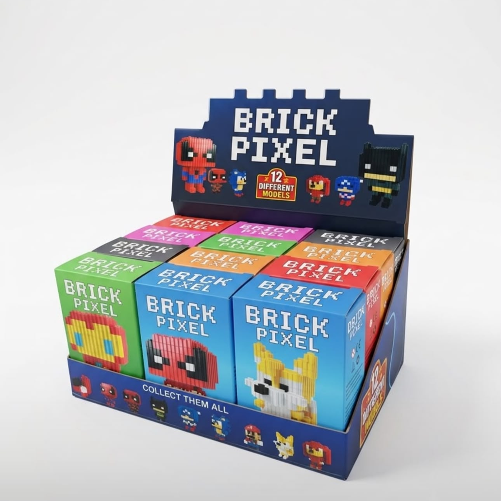 Toptan Oyuncak Brick Pixel Lego