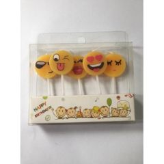 Toptan Gülen Yüz Emoji Model Parti Mumu