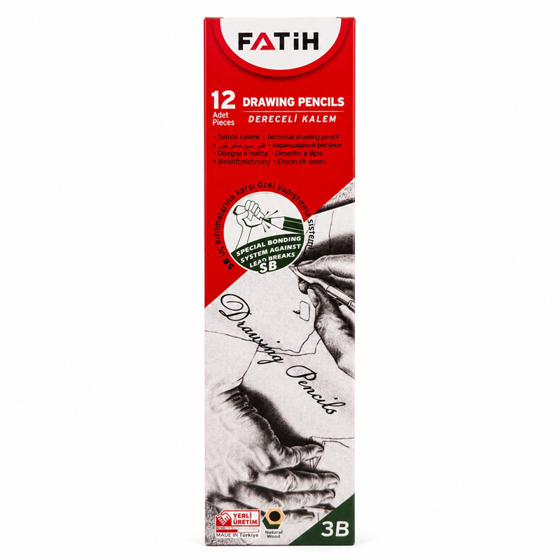 Toptan Fatih Dereceli Resim Kalemi 3B
