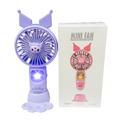 Toptan Şarjlı El Fanı Pervane - Kuromi & My Melody