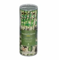 Toptan Happy Graphix Jumbo Baobab 30lu Kurşun Kalem 4B 3,5mm