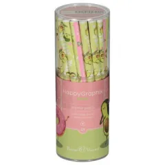 Toptan Happy Graphix Jumbo Avokado 30lu Kurşun Kalem 4B 3,5mm