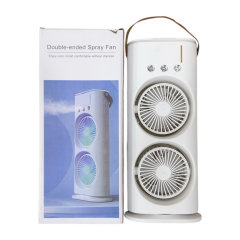 Toptan Şarjlı Çift Pervaneli Masaüstü Fan