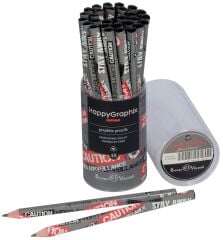Toptan Happy Graphix Jumbo Kamera 30lu Kurşun Kalem 4B 3,5mm