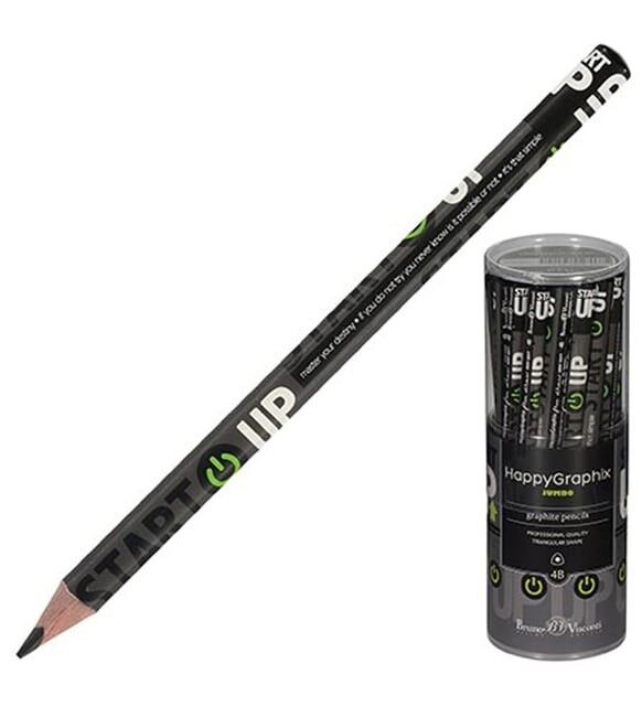 Toptan Happy Graphix Jumbo Start Up 30lu Kurşun Kalem 4B 3,5mm