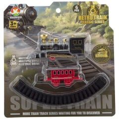 Toptan Oyuncak 2 Vagonlu Pilli Tren Seti