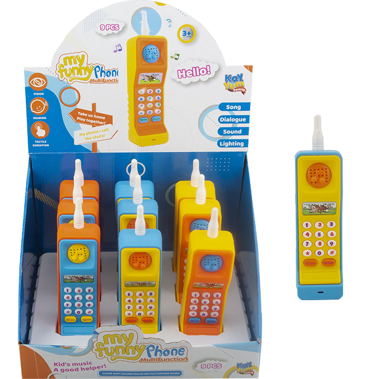 Toptan Pilli Sesli Eğitici Telefon