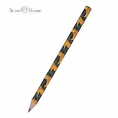 Toptan Happy Graphix Jumbo Leopar 30lu Kurşun Kalem 4B 3,5mm