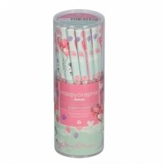 Toptan Happy Graphix Jumbo Balon 30lu Kurşun Kalem 4B 3,5mm