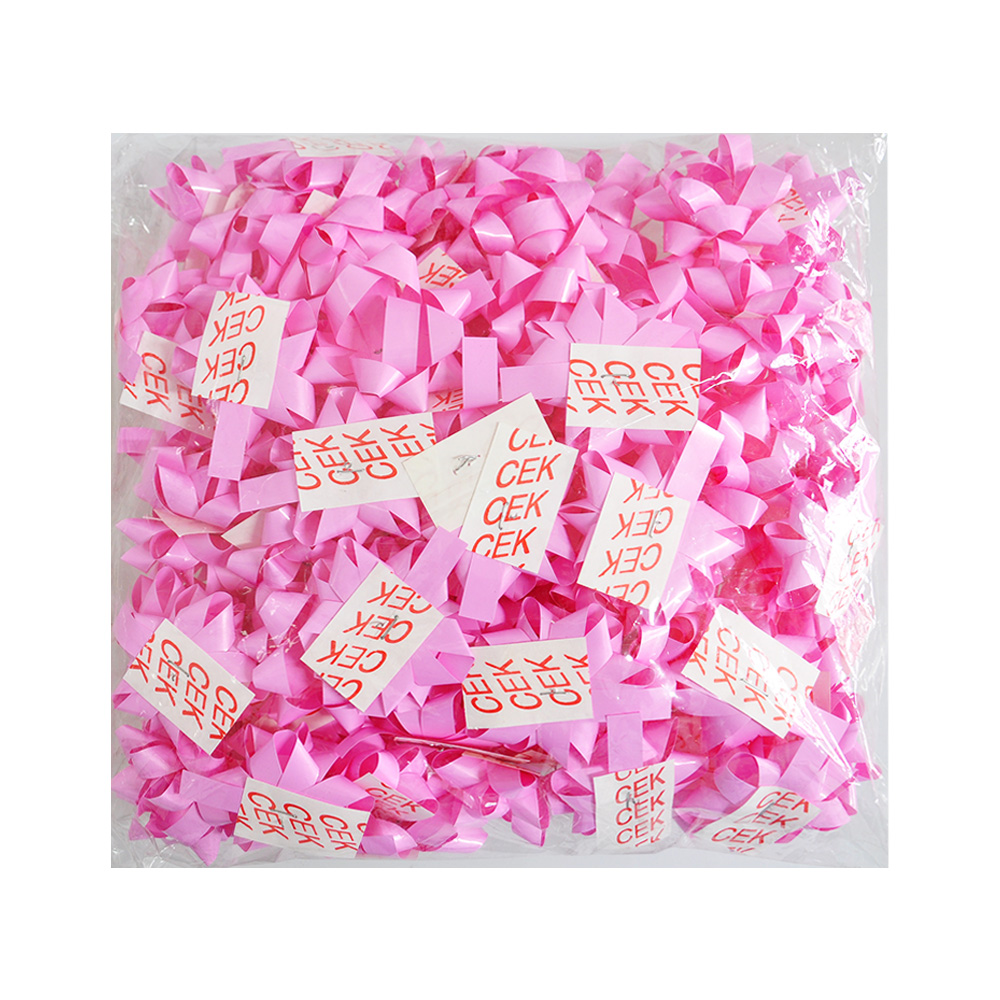 Toptan Fiyonk 100lü Plain Pembe