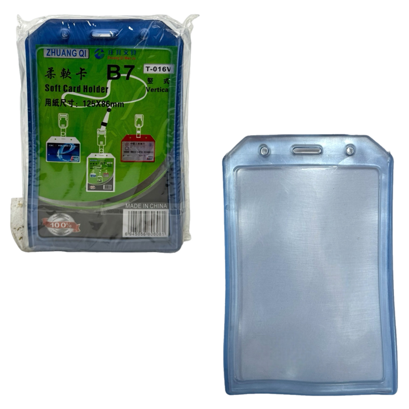 Toptan Kalın Yaka Kartı 125*86 mm (Yatay - 5'li Paket)