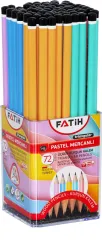 Toptan Fatih Üçgen Pastel Mercanlı Kurşun Kalem