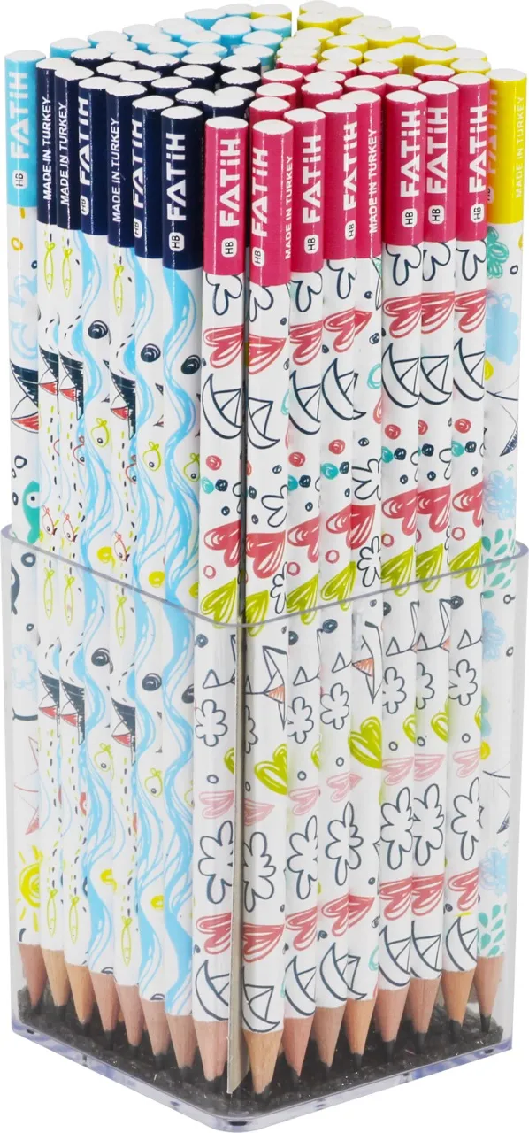 Toptan Fatih Çocuk Çizimi Kurşun Kalem