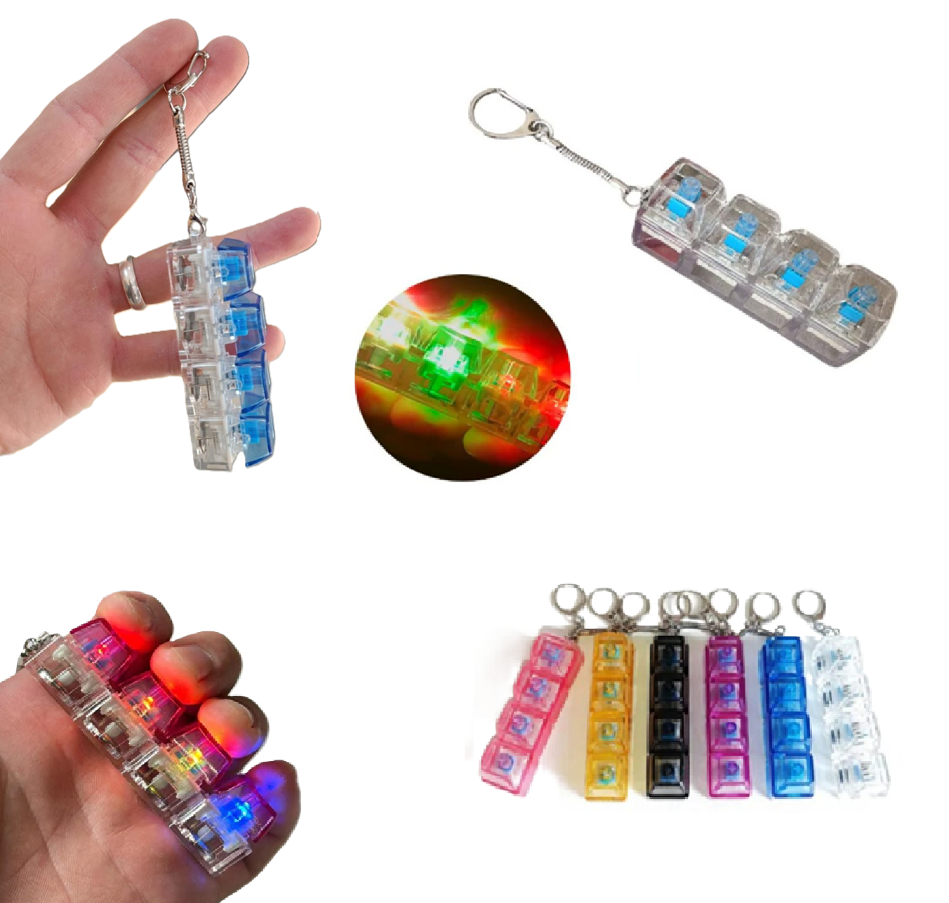 Toptan Işıklı Klavye Anahtarlık